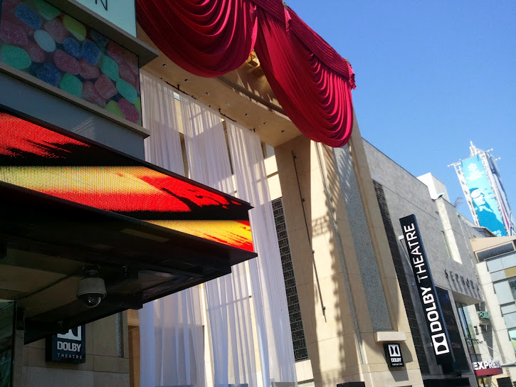 Dolby Theatre Oscars red carpet venue entrance
